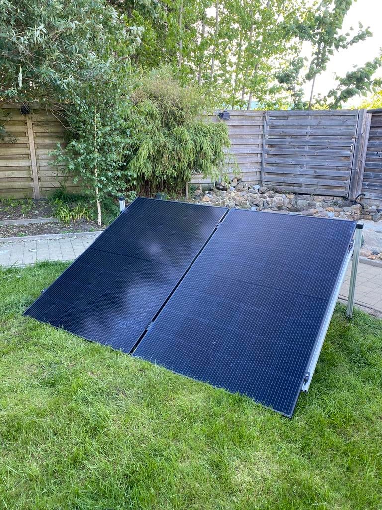 Zonnepaneel 400 of 800 Watt voor thuis op gazon, Ophalen, Zo goed als nieuw