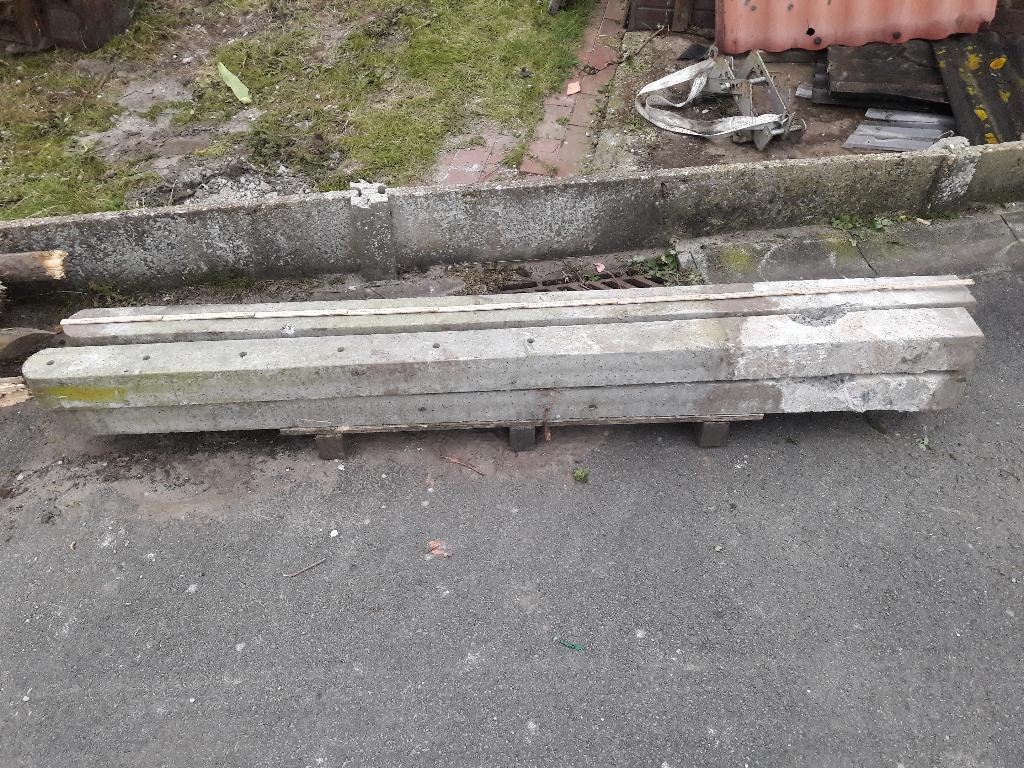 beton palen, Ophalen, Gebruikt, 180 tot 250 cm, Palen