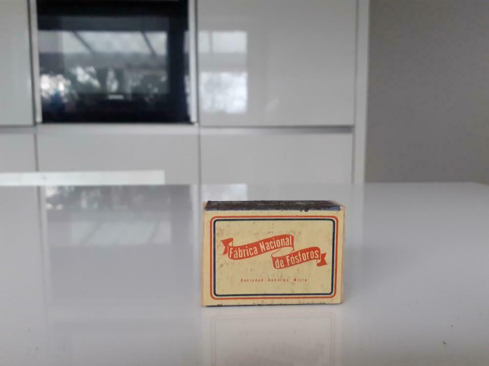 Vintage houten luciferdoosjes nacional, Ophalen of Verzenden