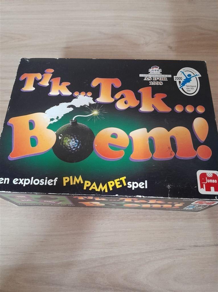 tik tak boem - s4603, Hobby en Vrije tijd, Verzenden, Zo goed als nieuw