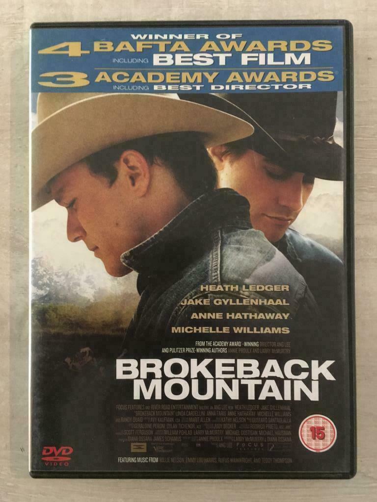 DVD " BROKEBACK MOUNTAIN " Heath Ledger, Vanaf 16 jaar, Verzenden