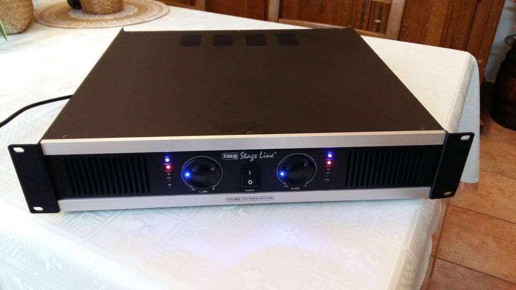 Amplificateur professionnel pour sonorisation, Enlèvement, Neuf