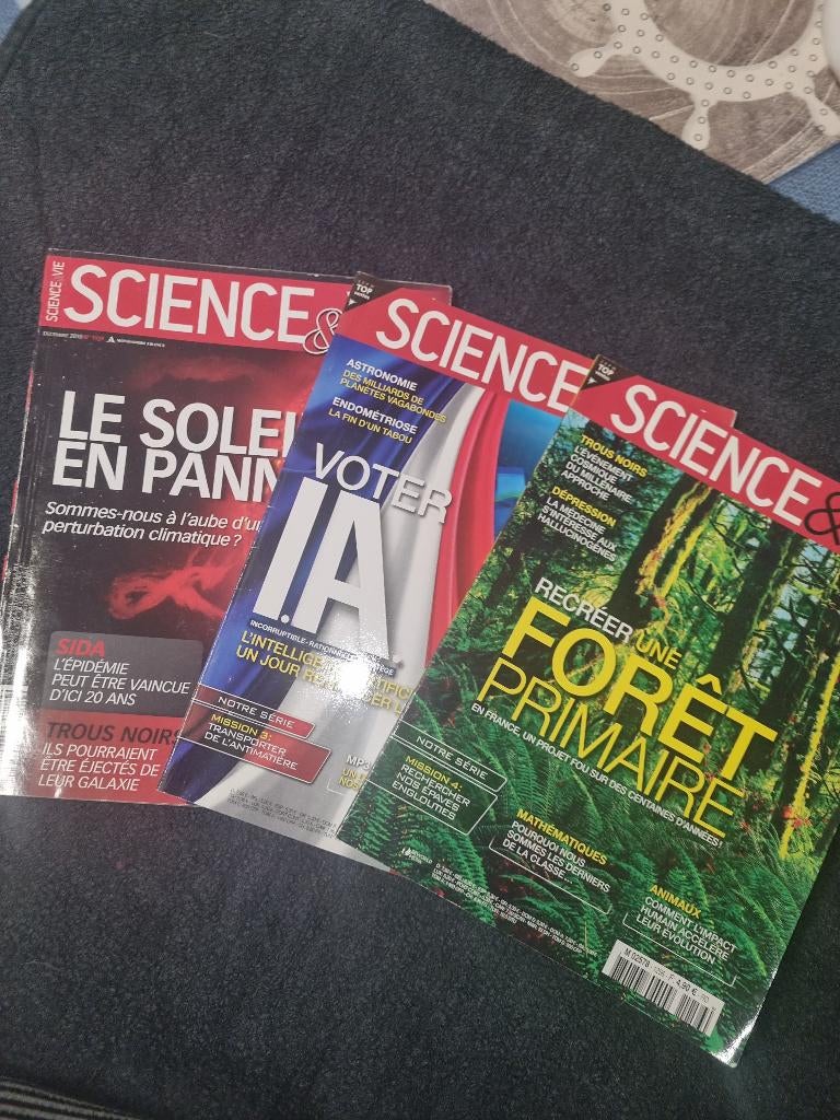 Set scientifique de quatre 105 pièces, Enlèvement, Comme neuf, Science et Nature