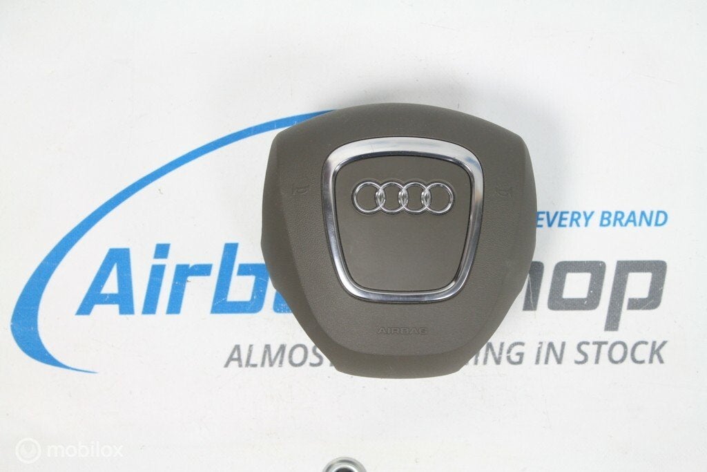Aibag volant brun 4 branche Audi Q5 - 8R (2008-2016), Enlèvement ou Envoi, Utilisé