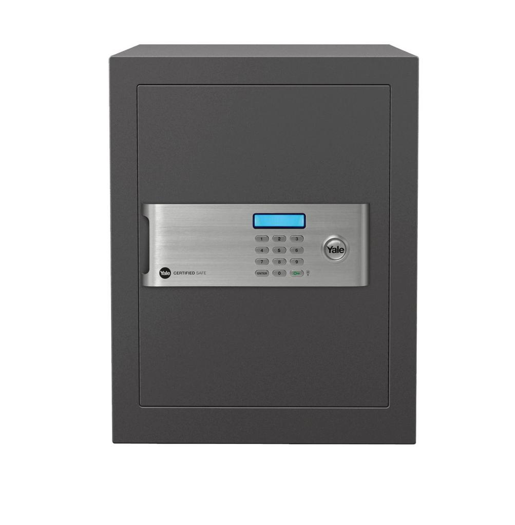 Coffre-fort de bureau certifié Yale YSM/400/EG1, Enlèvement, Utilisé