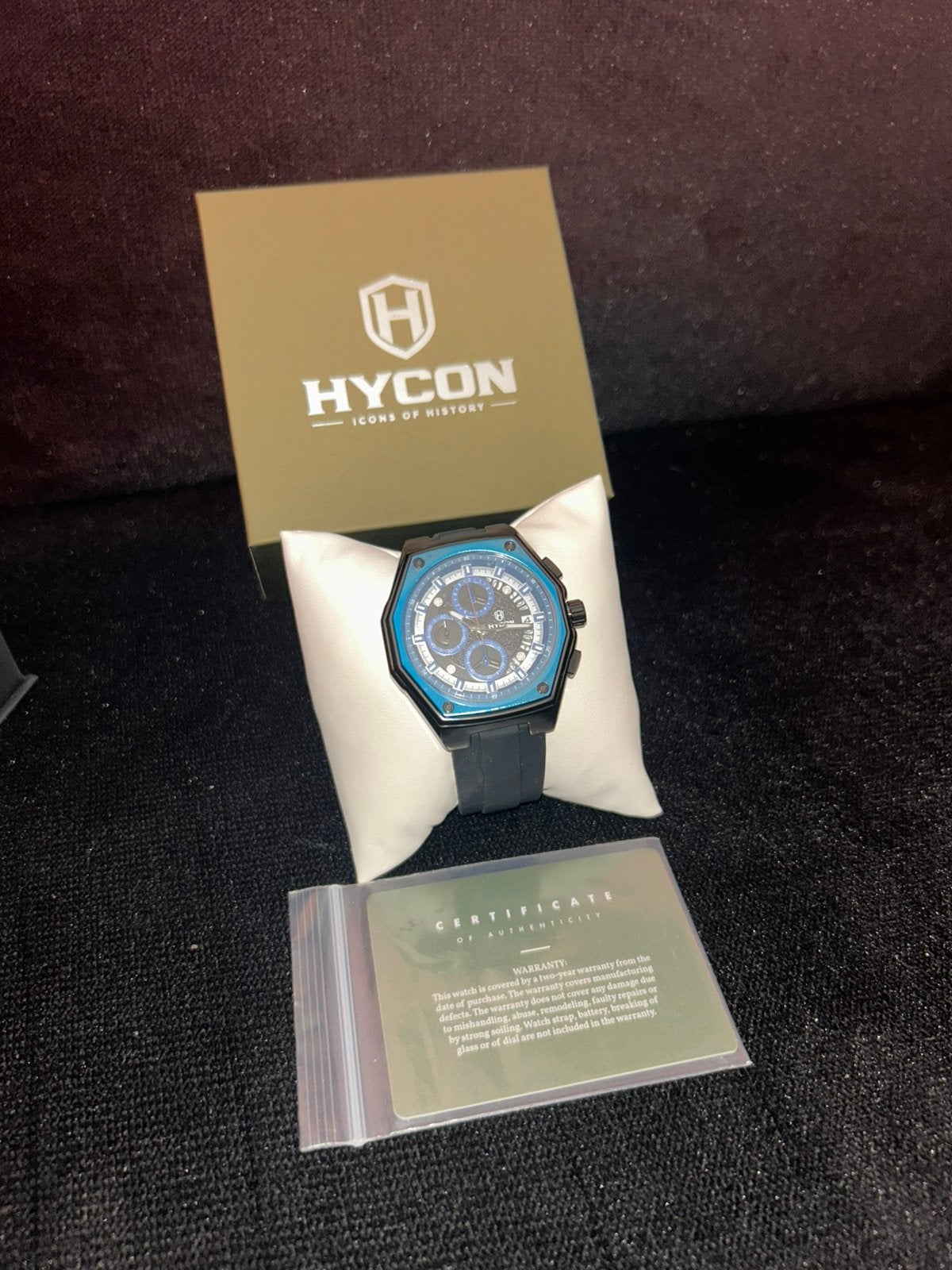 Hycon horloge, Ophalen of Verzenden, Zo goed als nieuw