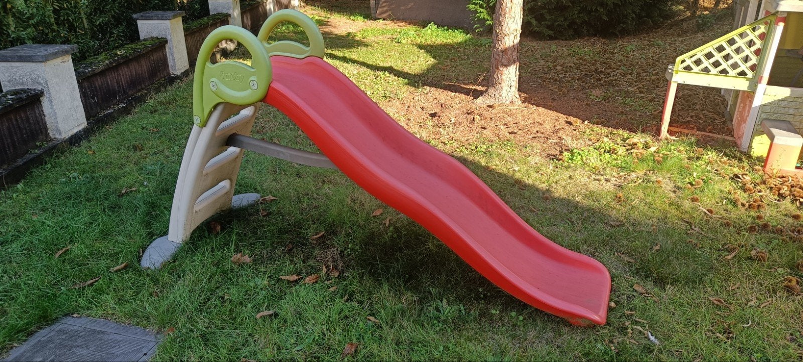 Smoby kinderglijbaan voor tuin - goede staat, Kinderen en Baby's, Ophalen, Glijbaan