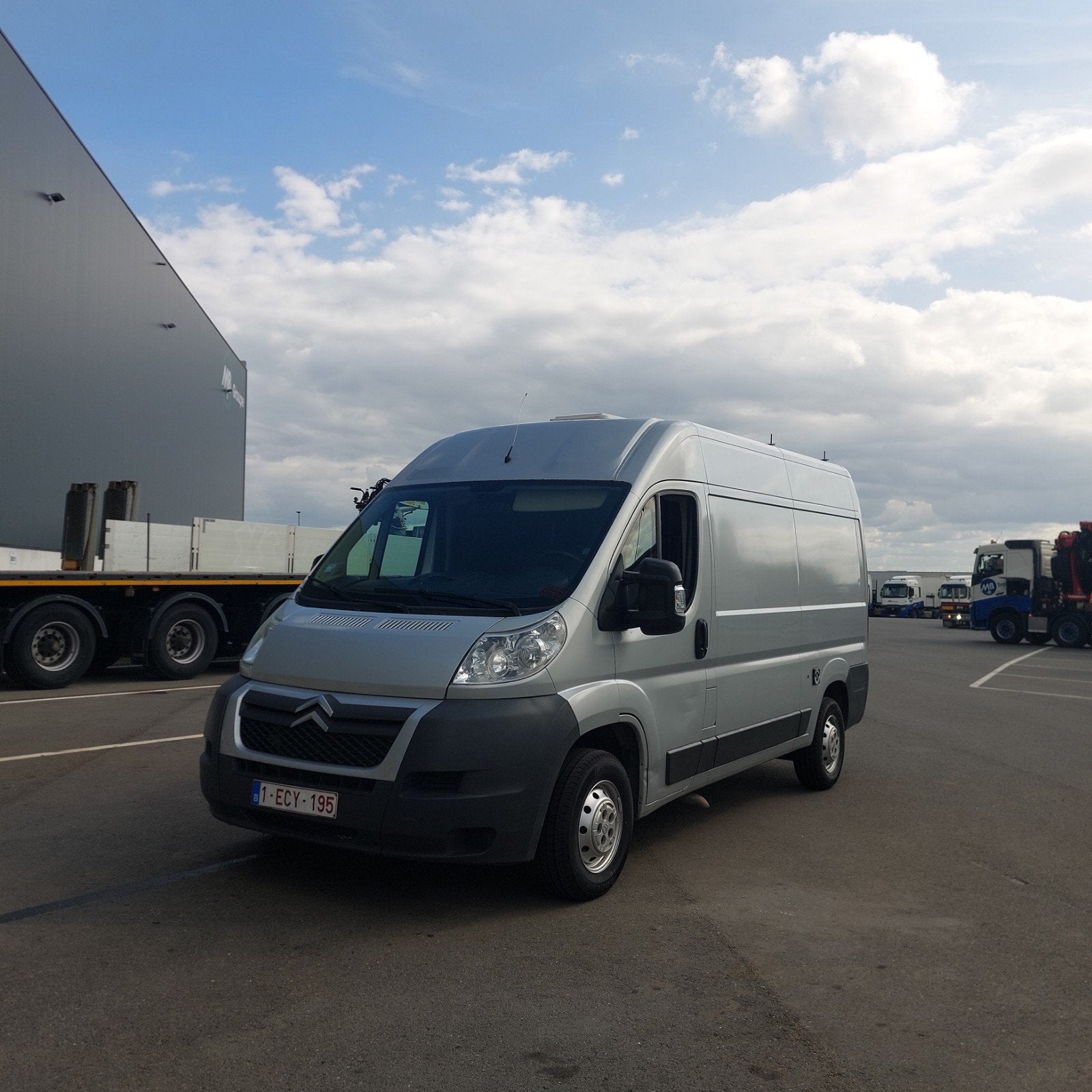 Citroën jumper, Autos, Argent ou Gris, 3 places, Bleu, Diesel