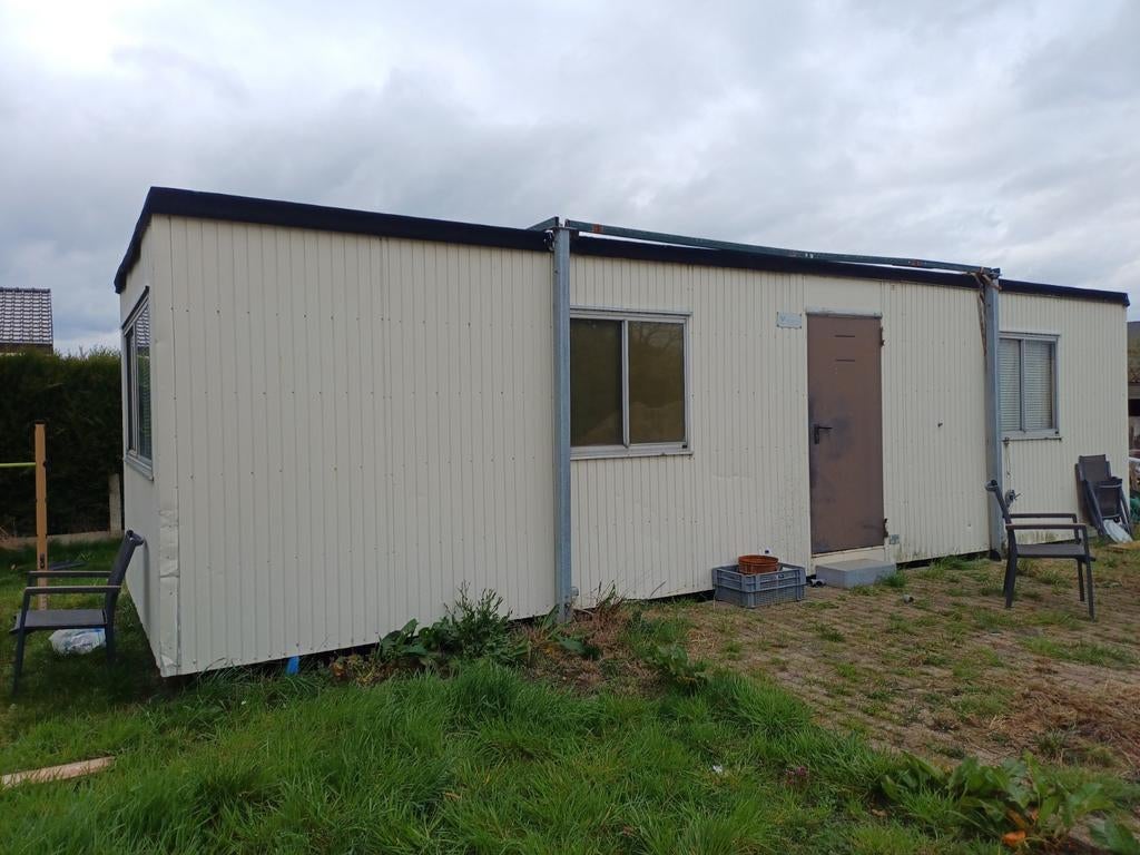 Bureau/wooncontainer, Enlèvement