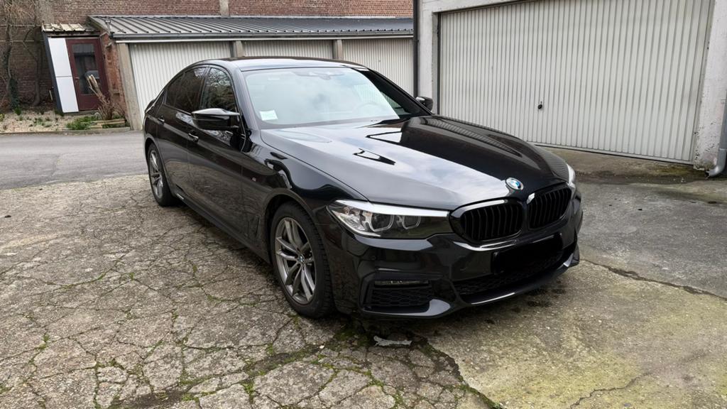 BMW G30 518da, Autos, Euro 6, Noir, Diesel, Automatique