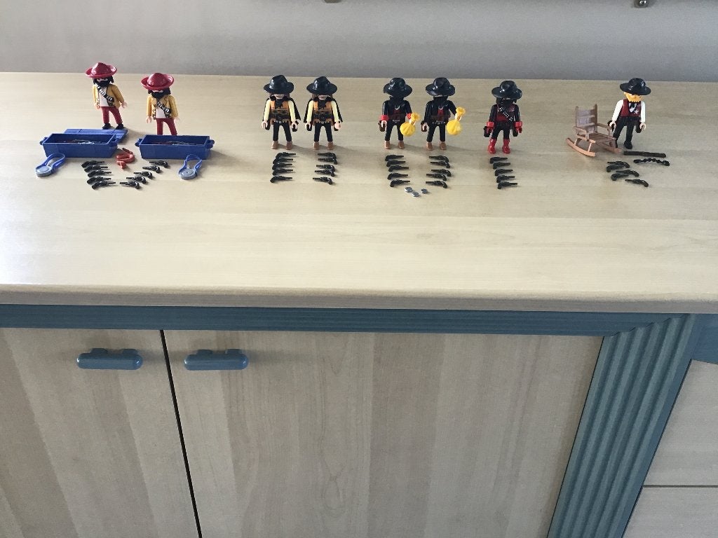 5 sets Playmobil ‘Bandieten’., Enfants & Bébés, Historique, Enlèvement ou Envoi, Comme neuf, Kit complet