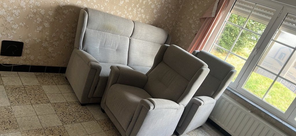 Salon, Huis en Inrichting, Ophalen, Gebruikt, Stof