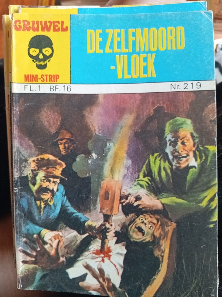 mini strips Gruwel, Ophalen of Verzenden, Gelezen