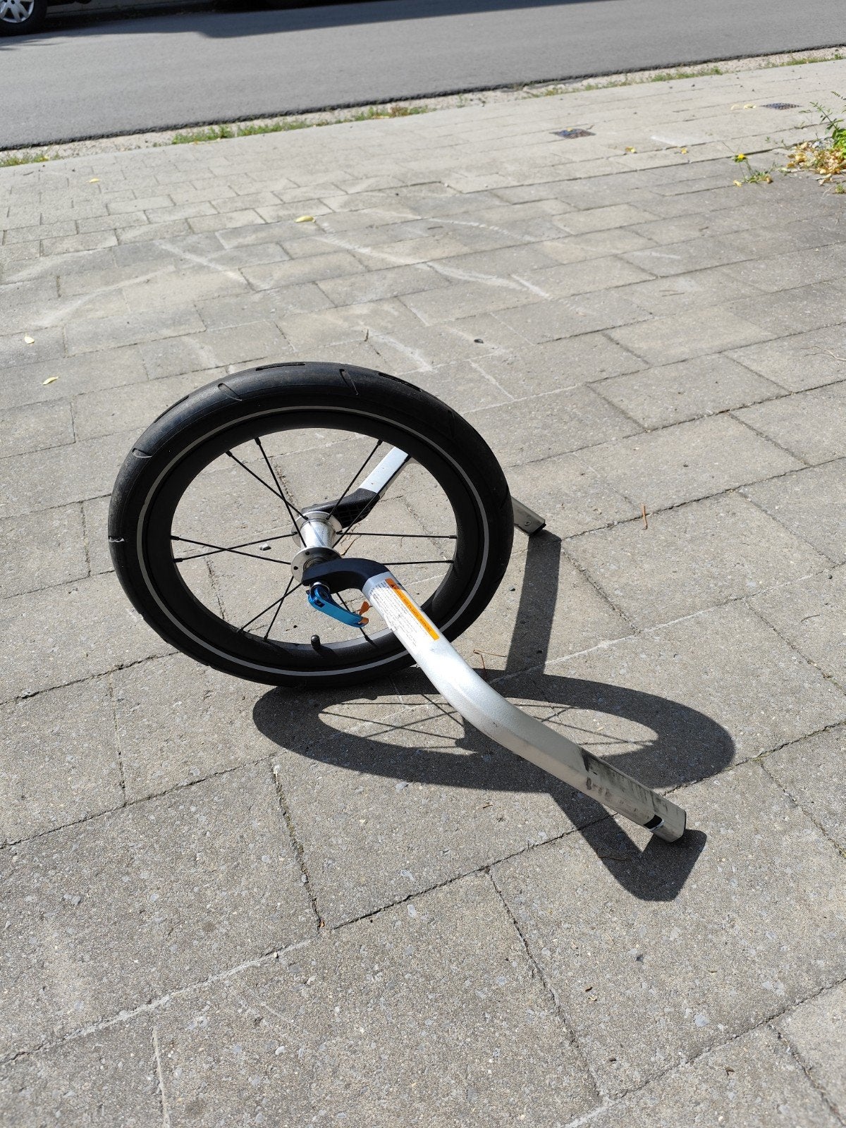 Jogging wiel voor Thule Chariot Lite 1 fietskar, Ophalen