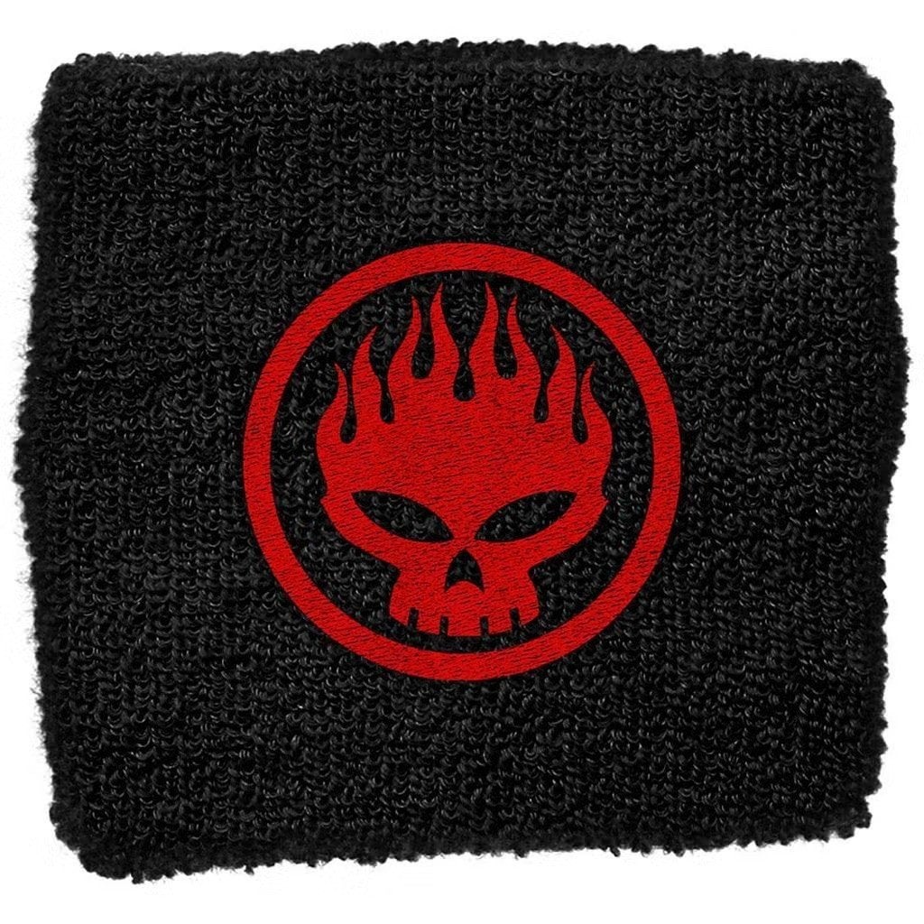 The Offspring - Skull Logo Zweetbandje officiële merchandise, Ophalen of Verzenden, Nieuw