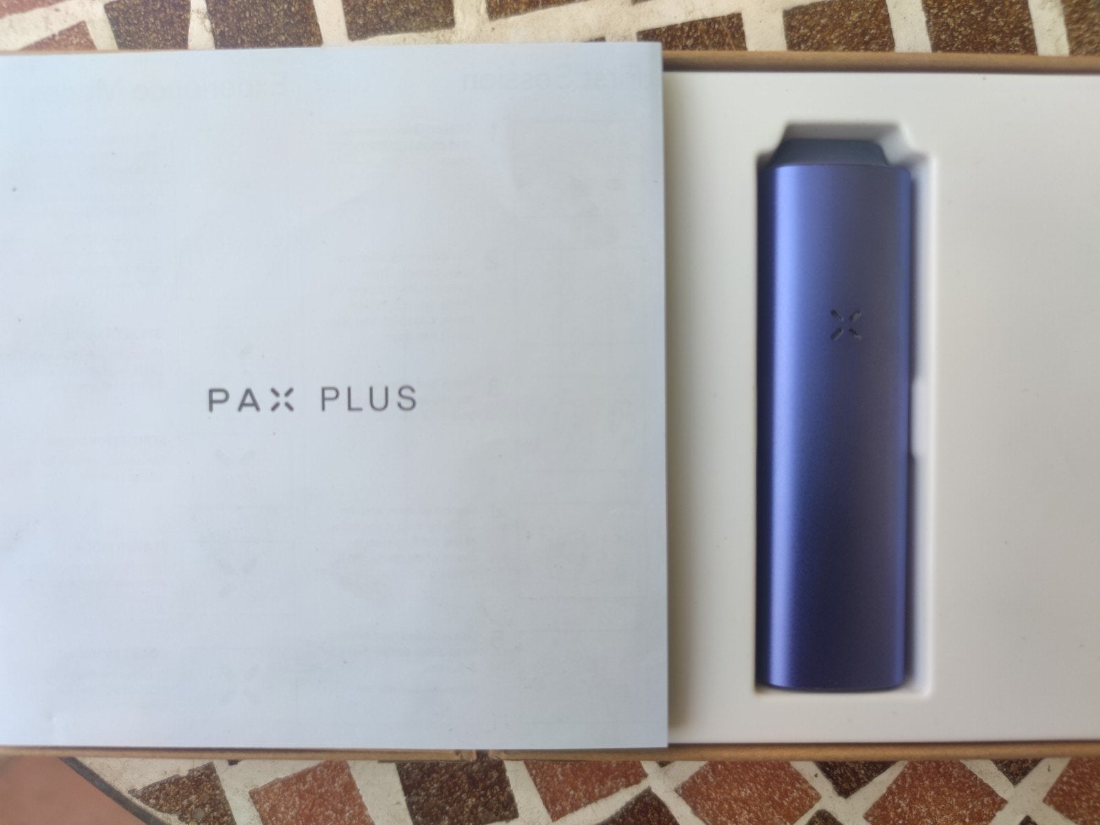 Vaporisateur PAX Plus Bleu - Comme neuf / Complet en boîte