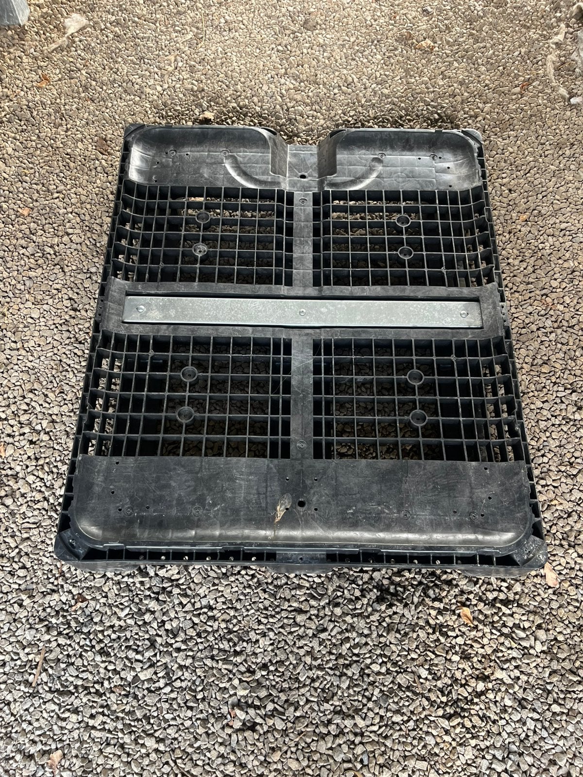 Kunststof pallet IBC, Ophalen