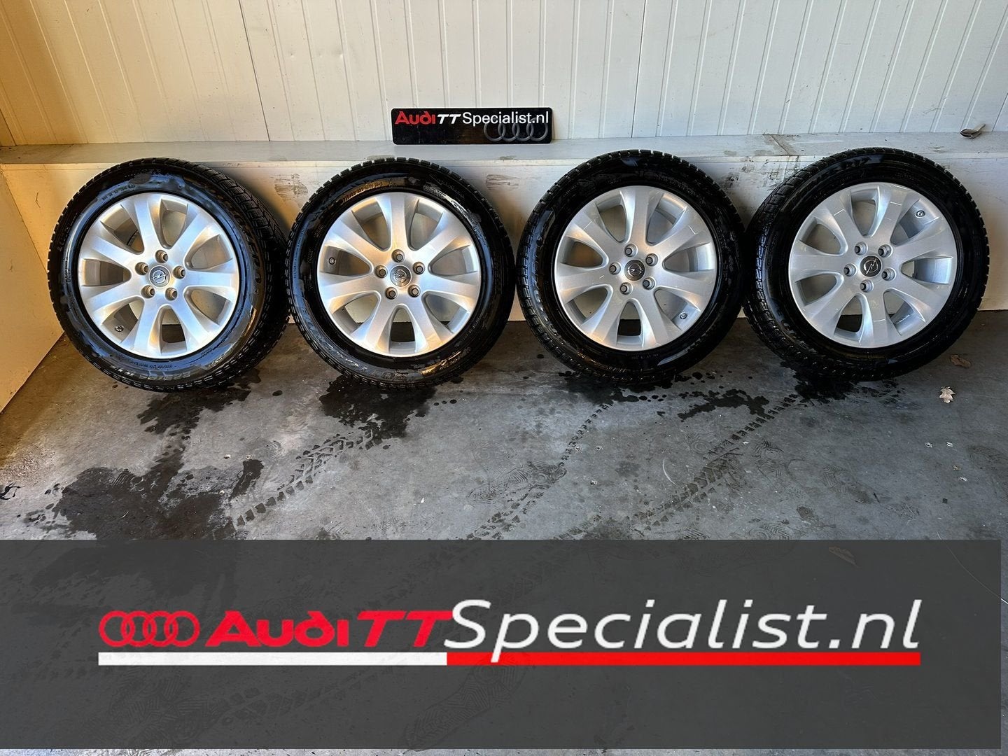 Winter banden set op 17" velgen Opel Cascada, Auto-onderdelen, Banden en Velgen, Ophalen, Gebruikt, -, -