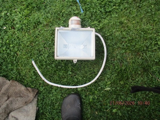 halogeenlamp, Doe-het-zelf en Bouw, Bouwverlichting, Ophalen, Gebruikt, 200 tot 500 watt, Lamp