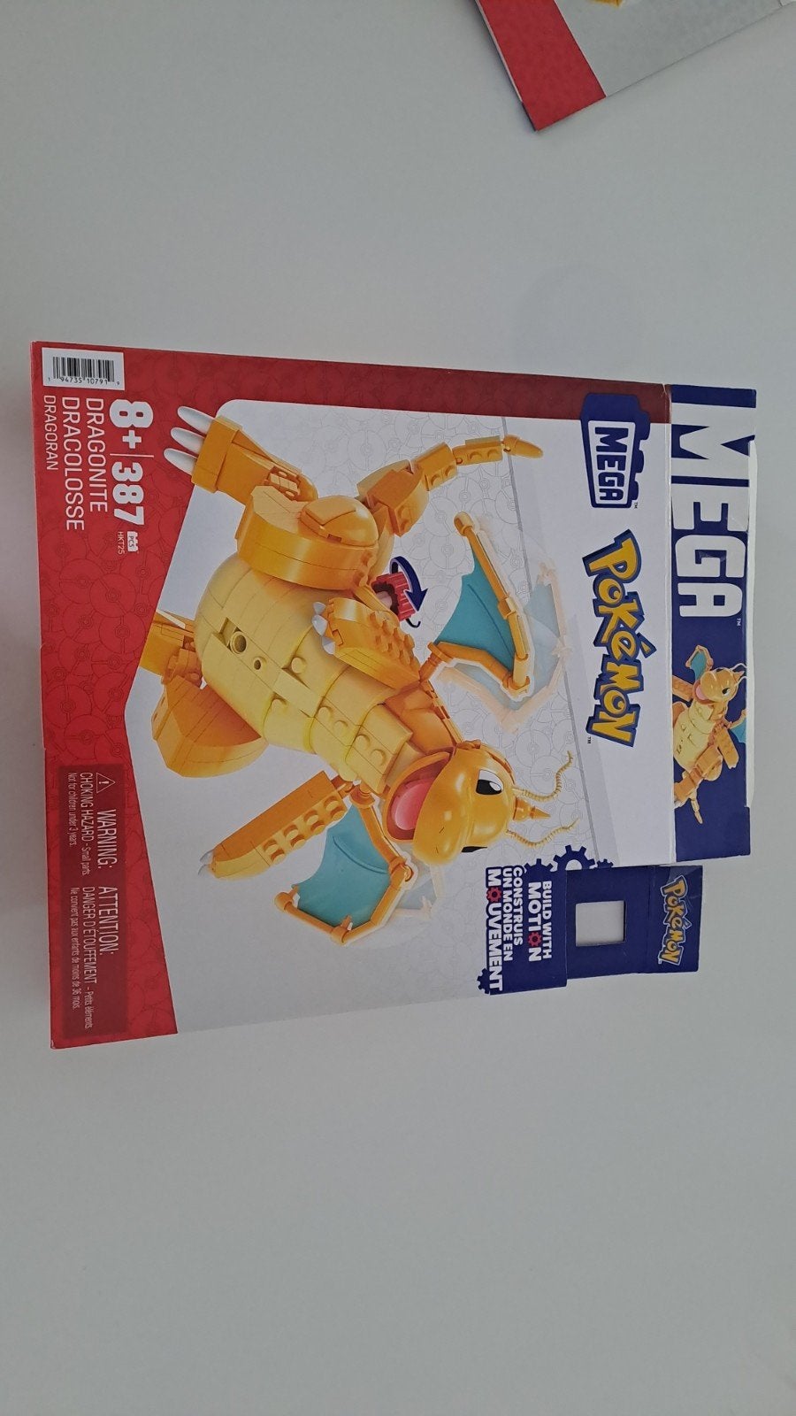 Pokemon Mega bouwset Dragonite (Lego lookalike), Ophalen