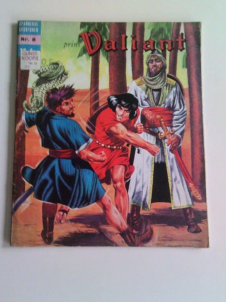 Prins Valiant 8. De weg naar het heilige land. 1ste druk '67, Boeken, Stripverhalen, Ophalen of Verzenden