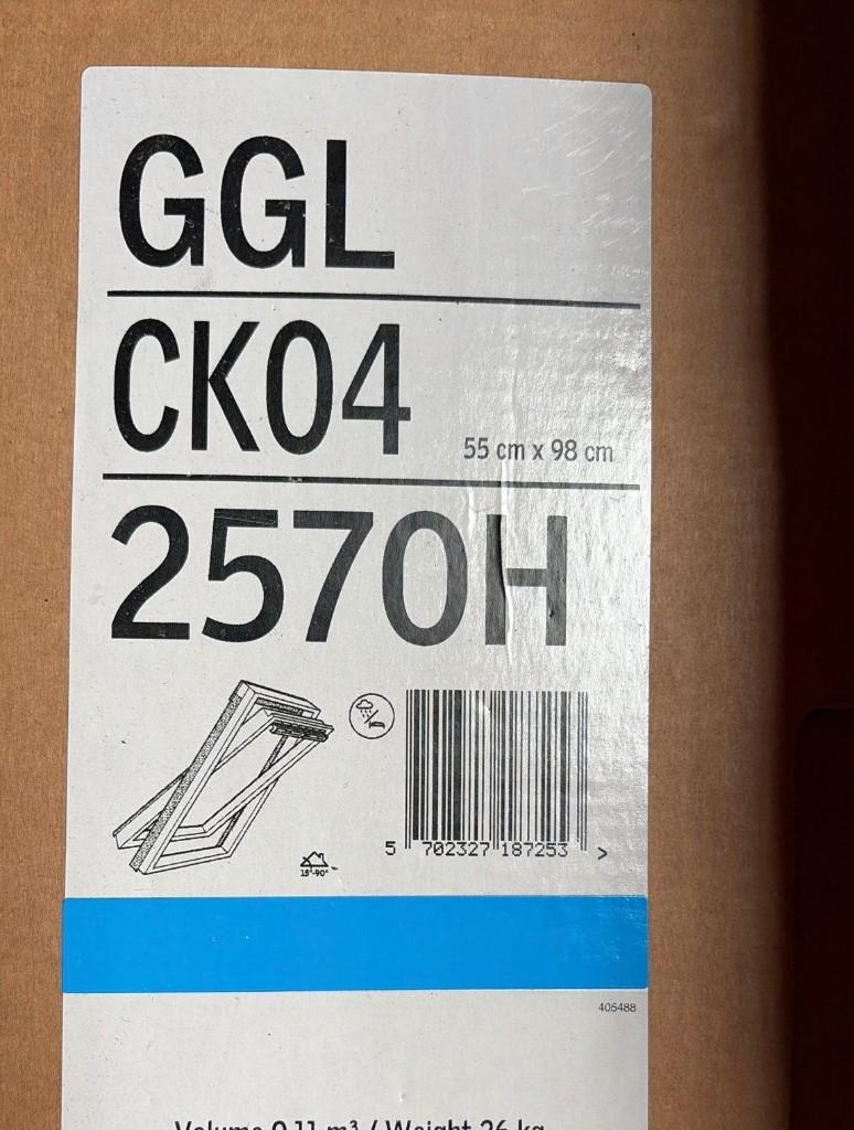 Velux GGL CK04 2570H, Doe-het-zelf en Bouw, Ophalen, Nieuw, Dakraam