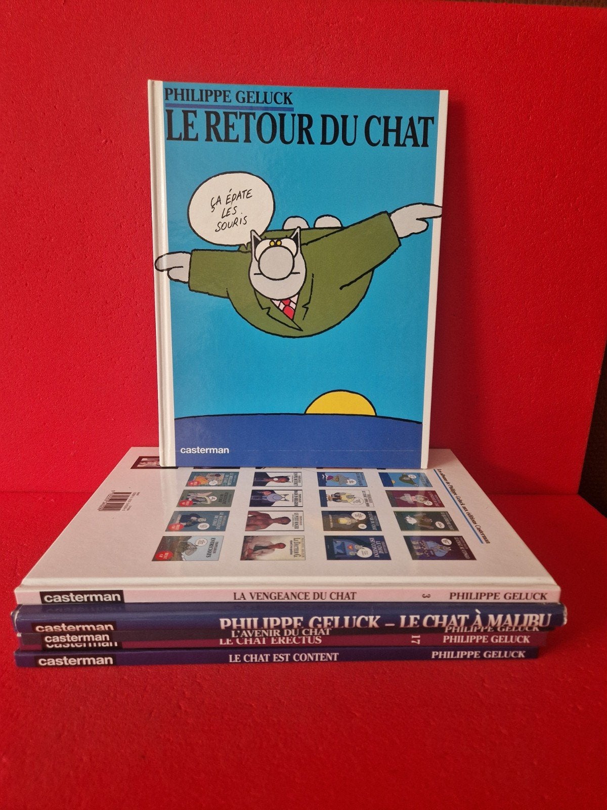 lot de 6 bd le chat, Enlèvement ou Envoi