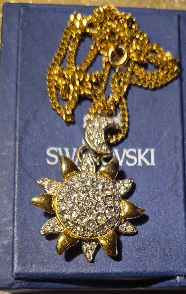 prachtige Swarovski ketting, Verzamelen, Swarovski, Ophalen of Verzenden, Zo goed als nieuw, Sieraad of Horloge