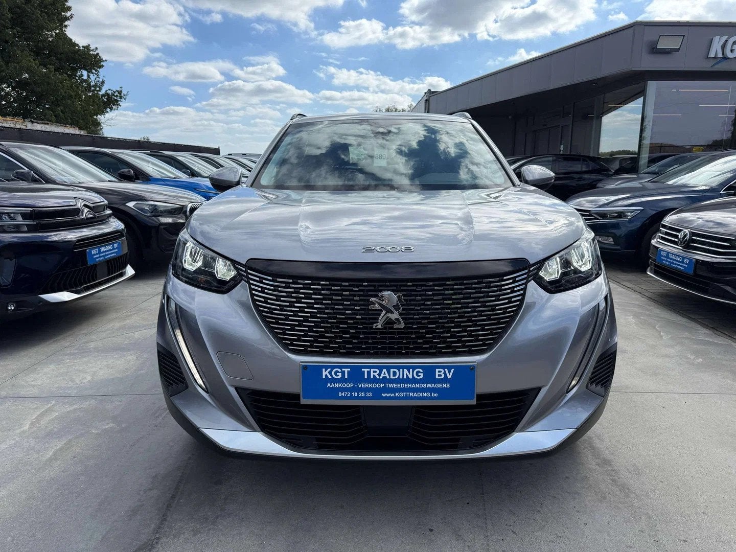 Peugeot 2008 1.2i ALLURE FULL LED ZWART LEDER CARPLAY DAB TR, 1199 cc, Handgeschakeld, SUV of Terreinwagen, Zilver of Grijs