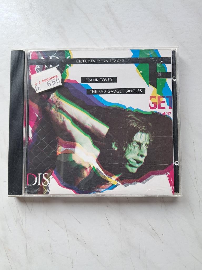 Frank Tovey : The Fad Gadget Singles (CD) new wave, Cd's en Dvd's, Ophalen of Verzenden