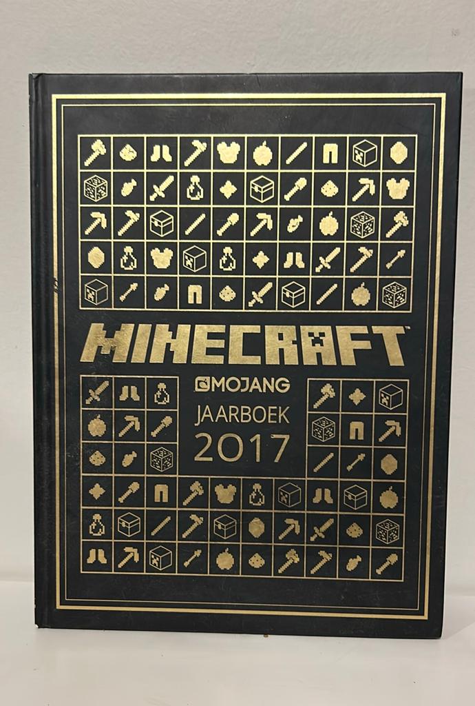 officiële Minecraft Jaarboek 2017, Maison & Meubles, Accessoires pour la Maison | Décorations murale, Comme neuf, Enlèvement ou Envoi