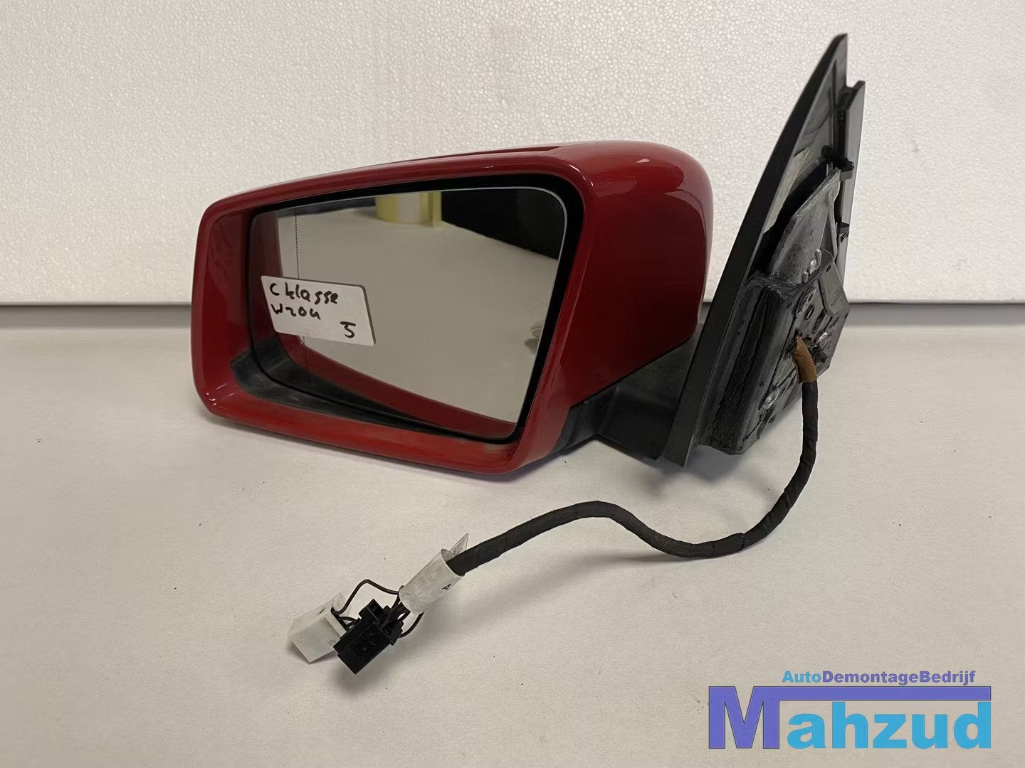 MERCEDES C KLASSE W204 rood links spiegel red left mirror, Gebruikt, Mercedes-Benz AG, Mercedes-Benz, Mercedesstrasse 120
70372  Stuttgart, DE