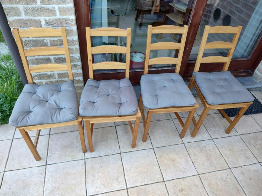 Set 4 stoelen ikea jokkmokk, Antiek en Kunst, Ophalen