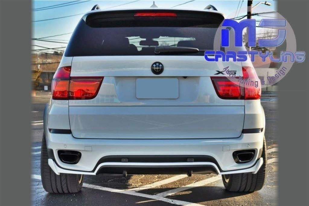 BMW X5 E70 LCI – Achterbumper spoiler [Aero look], Ophalen of Verzenden