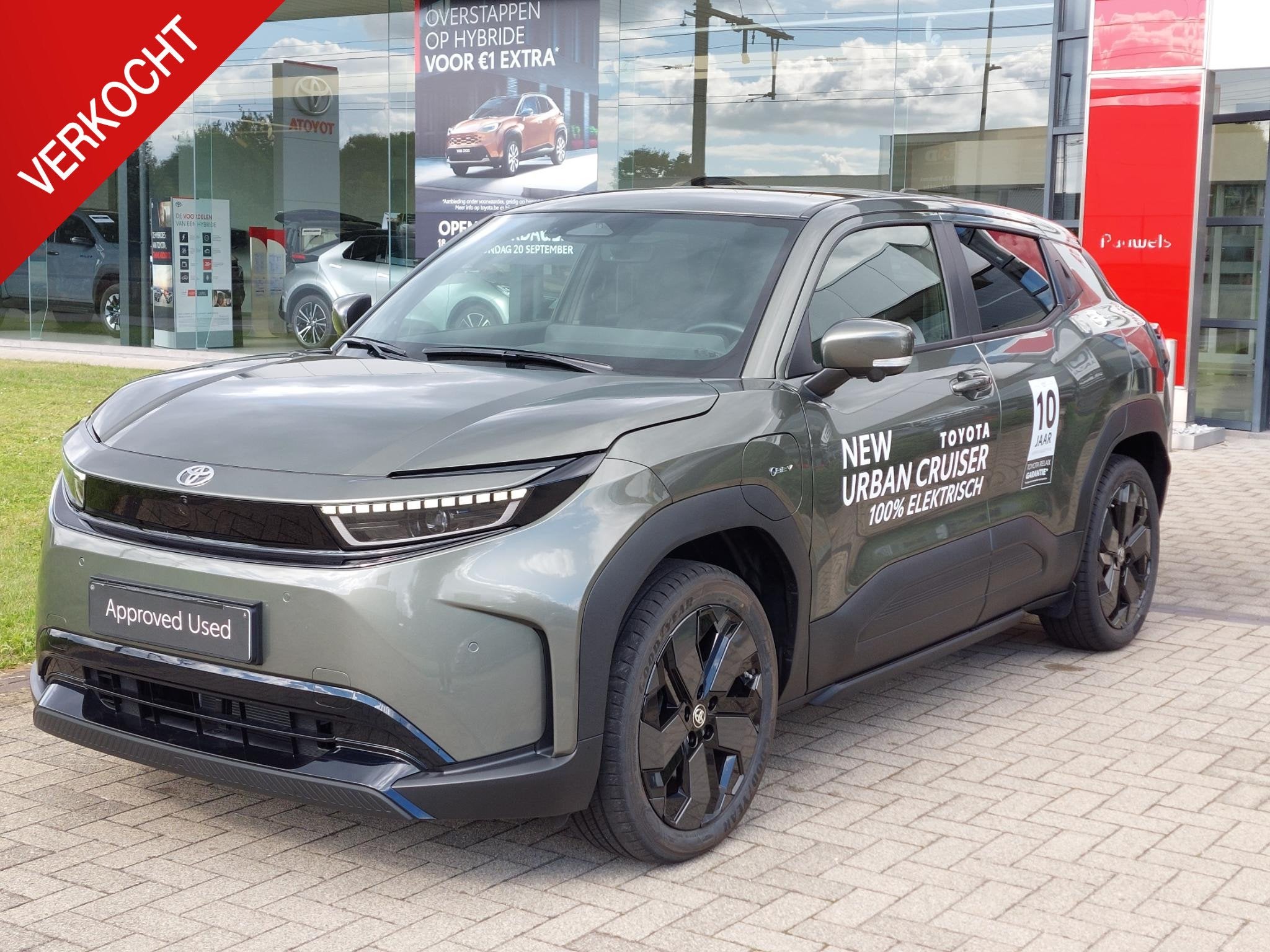 Toyota Urban Cruiser 61kWh 174pk 2WD Style, Auto's, Stof, https://public.car-pass.be/vhr/dfd58123-1766-42fa-8b45-dff4bda70885