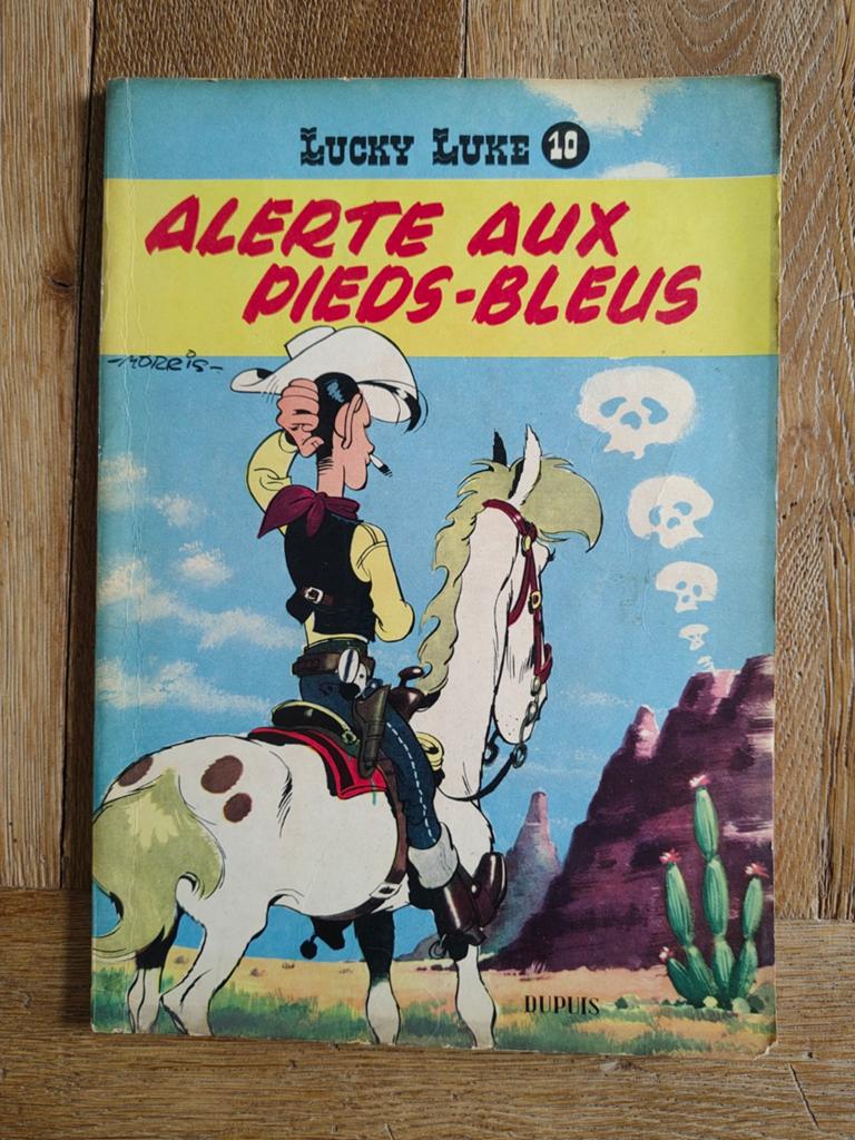 Lucky Luke Alerte aux pieds-bleus EO 1958, Enlèvement