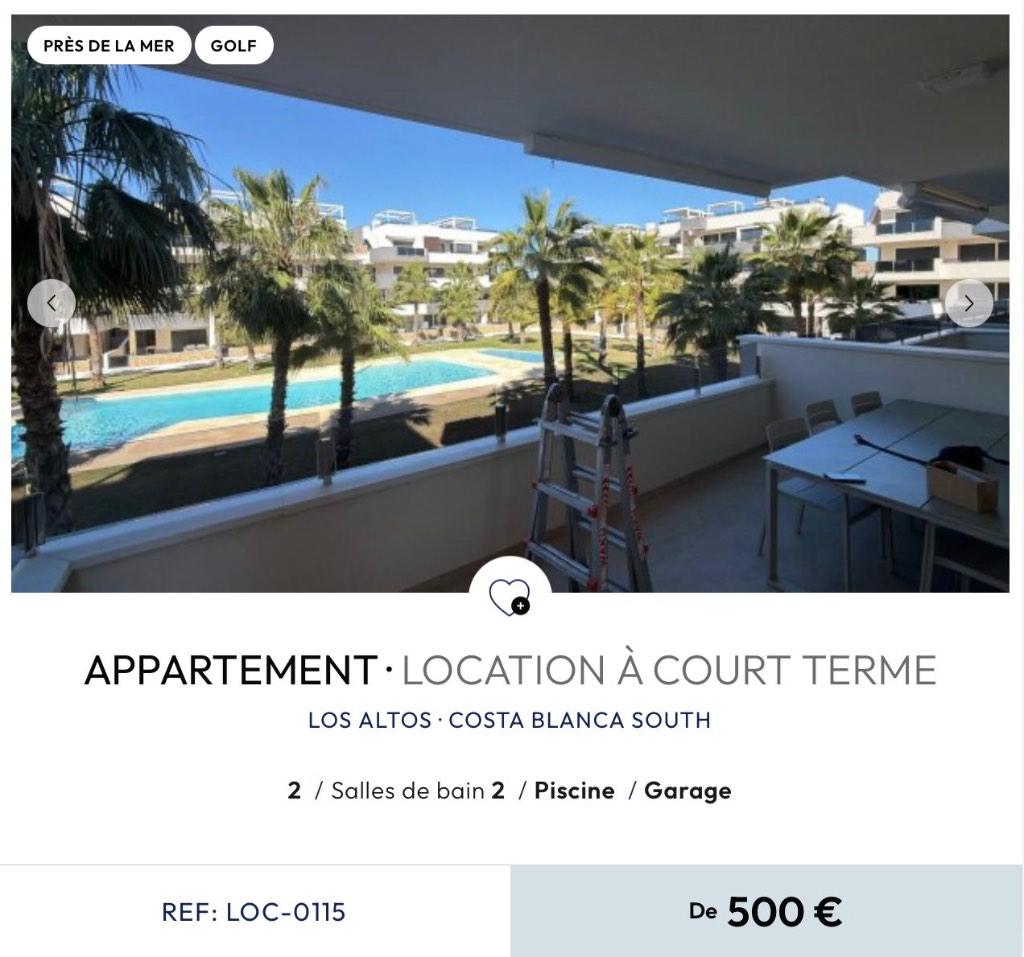 Location courte durée en Espagne, Immo, Étranger, Espagne, Appartement, Village