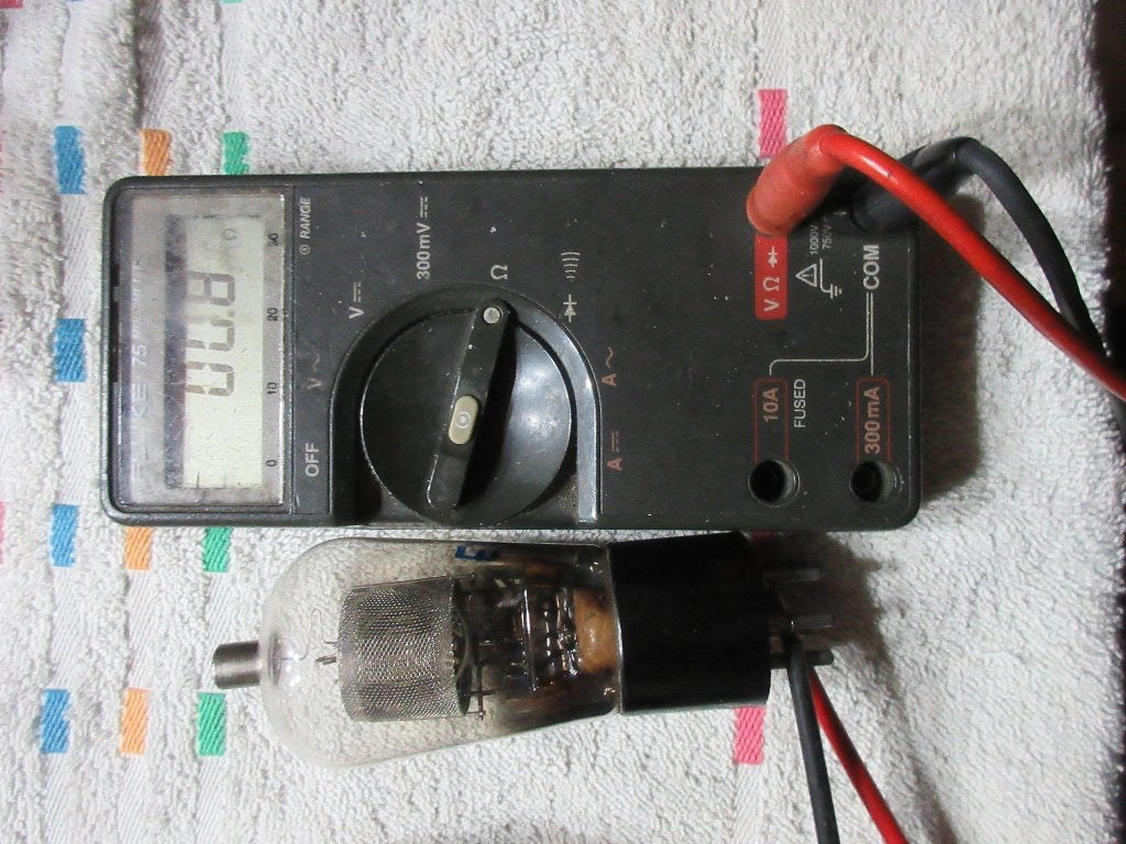 Tube radio TSF  années 1930, type Mazda EY635 filament ok, Enlèvement ou Envoi