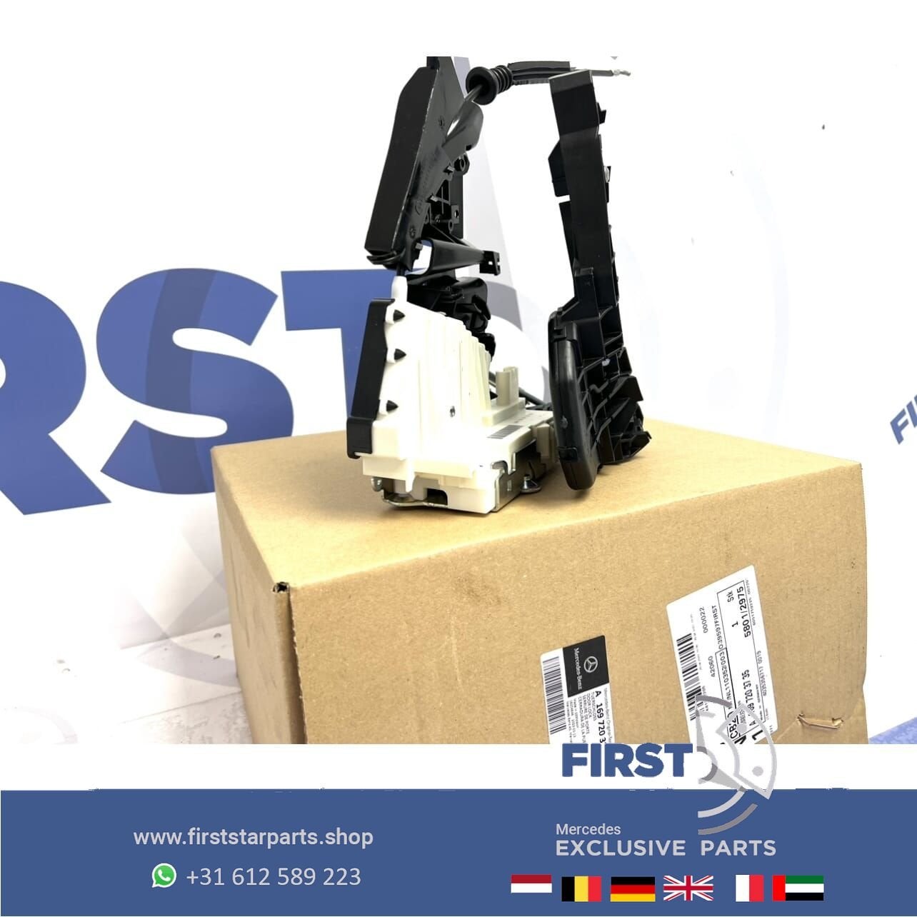 Mercedes W245 B KLASSE DEURSLOT MECHANIEK PORTIER SLOT Merce, Utilisé, -, -, Enlèvement ou Envoi