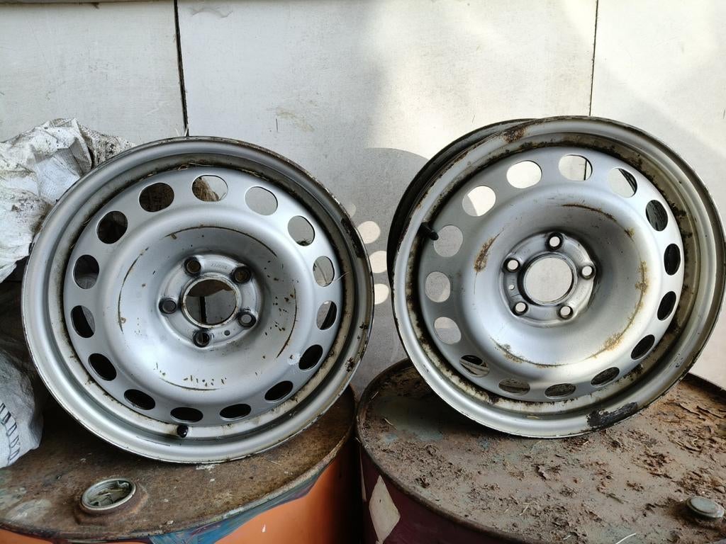 2 gebruikte velgen 10€ stuk, Enlèvement