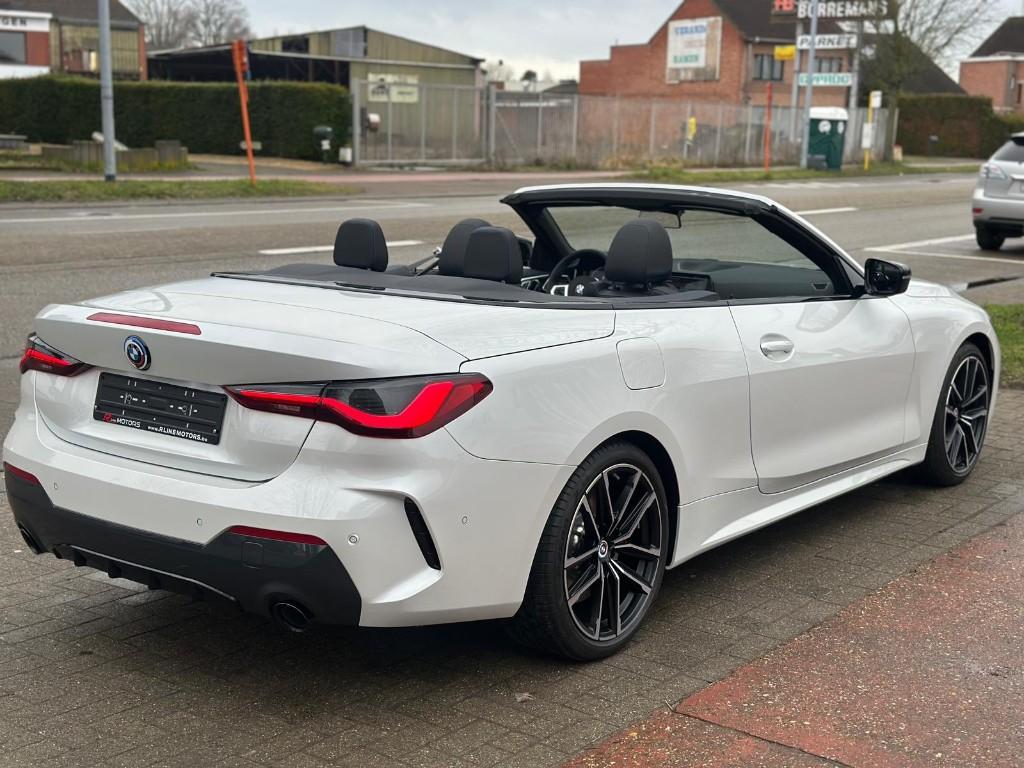 BMW 420 i -Cabrio - M Pakket - 40KM !! - NIEUWSTAAT -, Auto's, Automaat, 4 zetels, Achterwielaandrijving, 4 cilinders