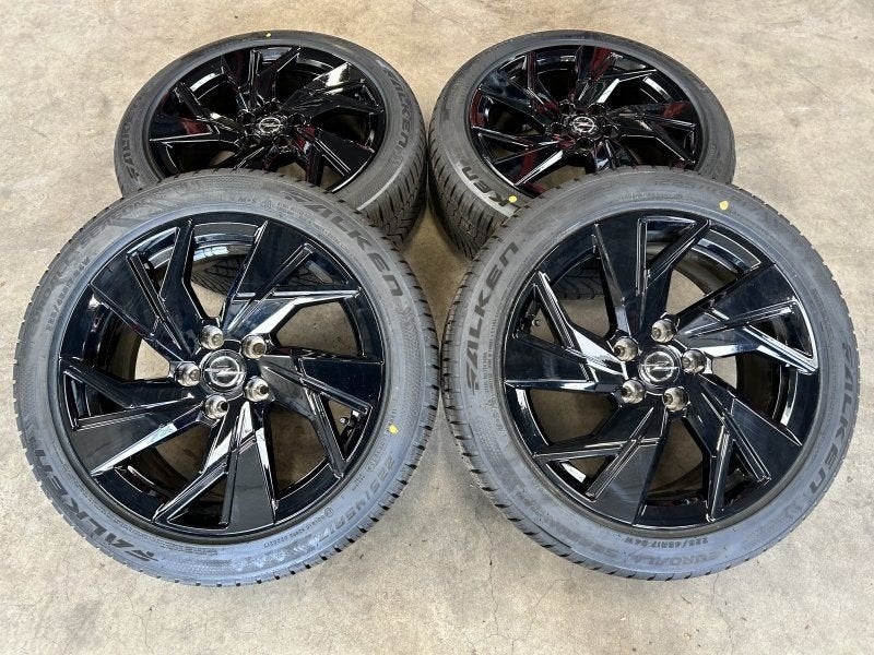 17 inch originele velgen + all season banden Opel Astra L, Gebruikt, -, -, Banden en Velgen