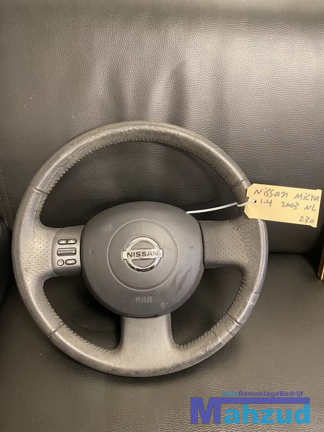 NISSAN MICRA 3 K12 Stuurwiel stuur met airbag 2002-2010, Nissan Motor Co., Ltd., Takashima 1-chome 1-1
220-8686  Yokohama, Utilisé