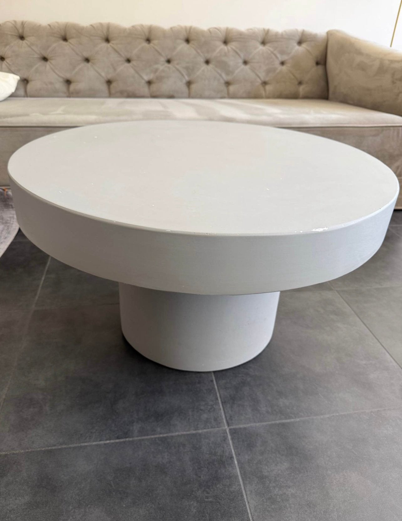 Table de salon, Maison & Meubles, Rond, Enlèvement, Utilisé, 50 à 100 cm