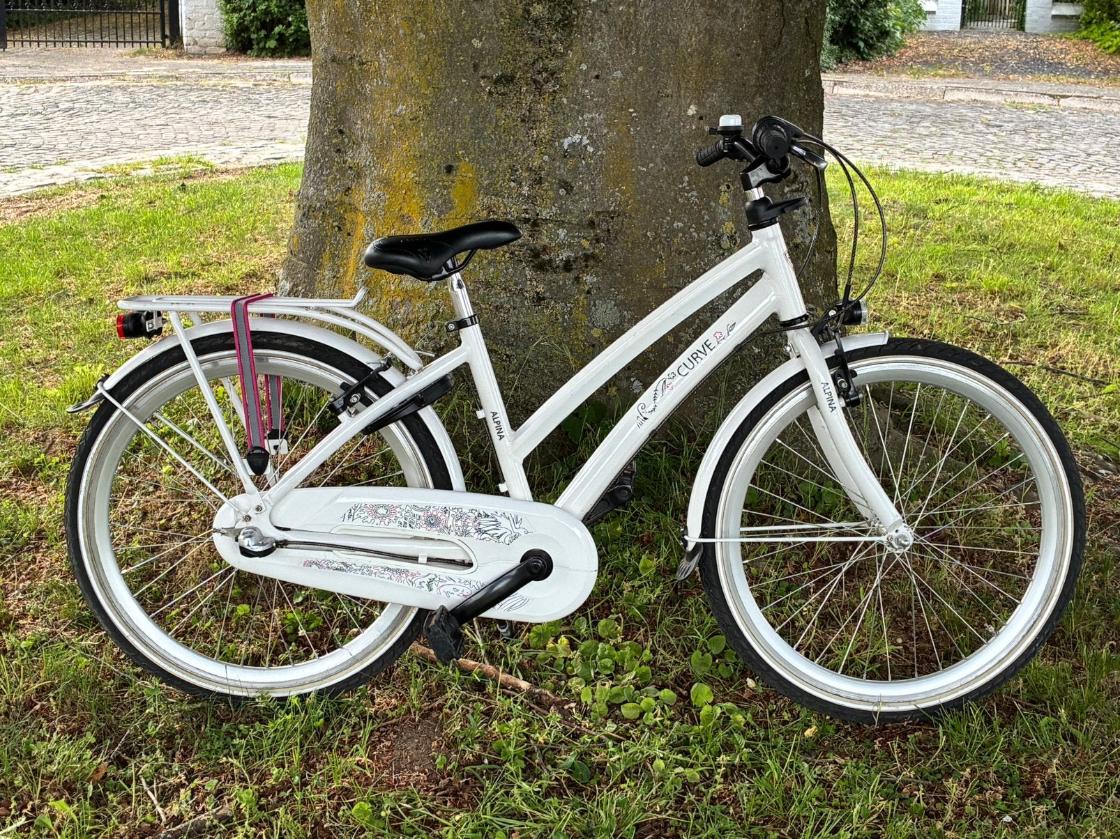 Prachtige Alpina 24” kwaliteitsfiets, Ophalen, Zo goed als nieuw, Terugtraprem, 20 inch of meer