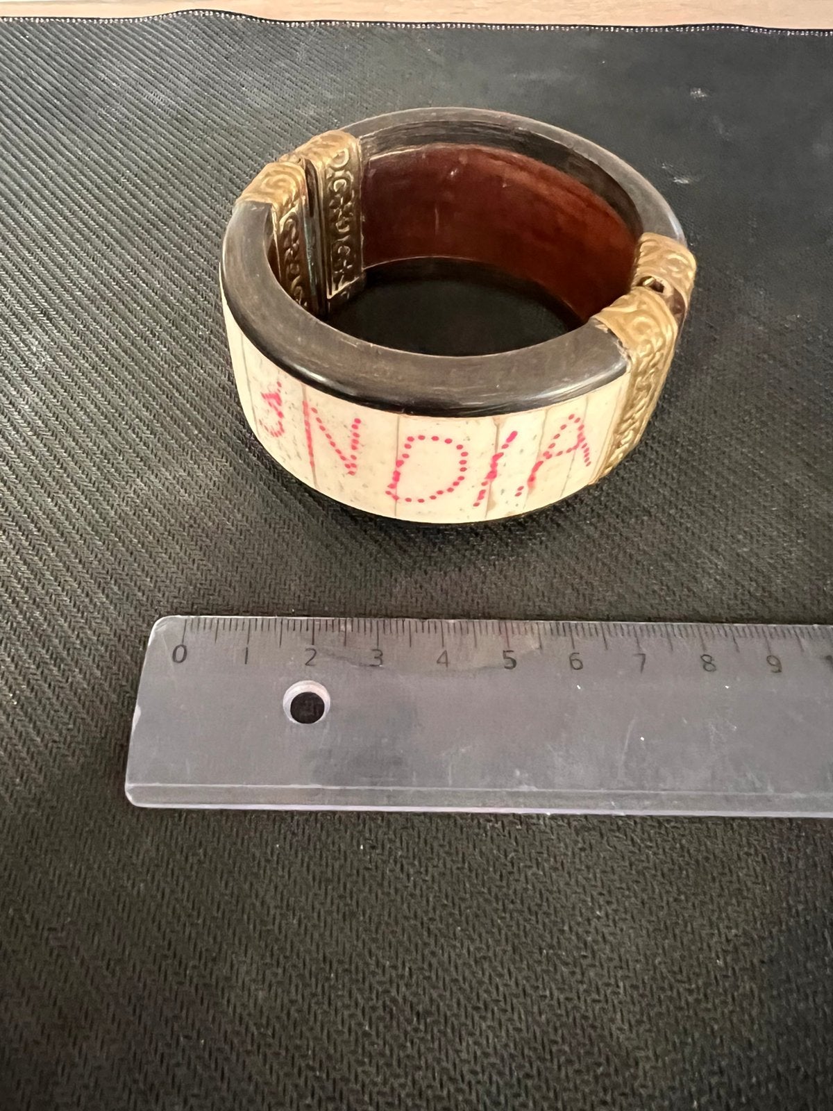 Armband india, Handtassen en Accessoires, Ophalen of Verzenden, Zo goed als nieuw, Hout