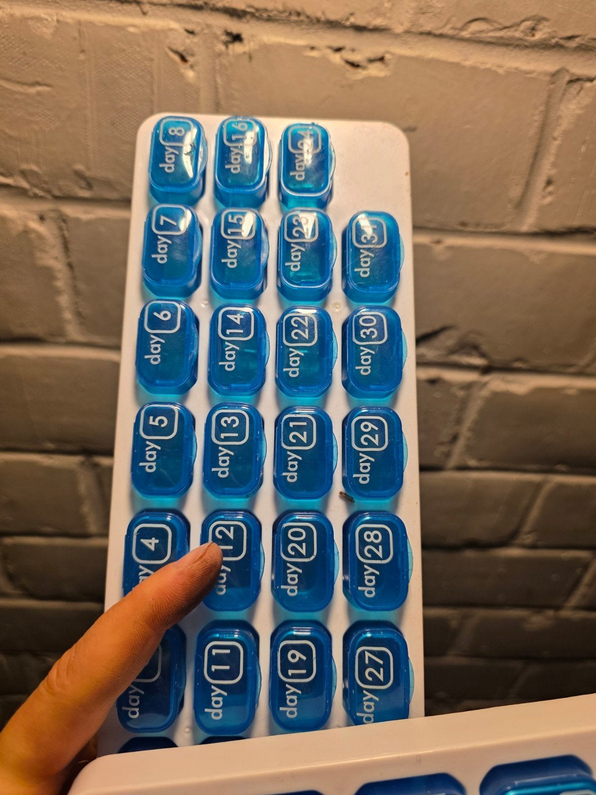 Verpakking van 2 maandelijkse pillendoosjes - 31 dagen, Ophalen of Verzenden, Overige typen