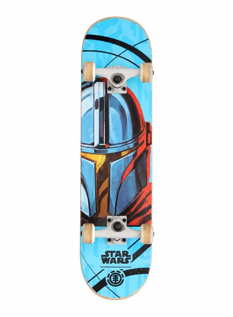 Element X Mandalorian  Complete Star Wars Skateboard, Sport en Fitness, Ophalen of Verzenden, Gebruikt, Skateboard