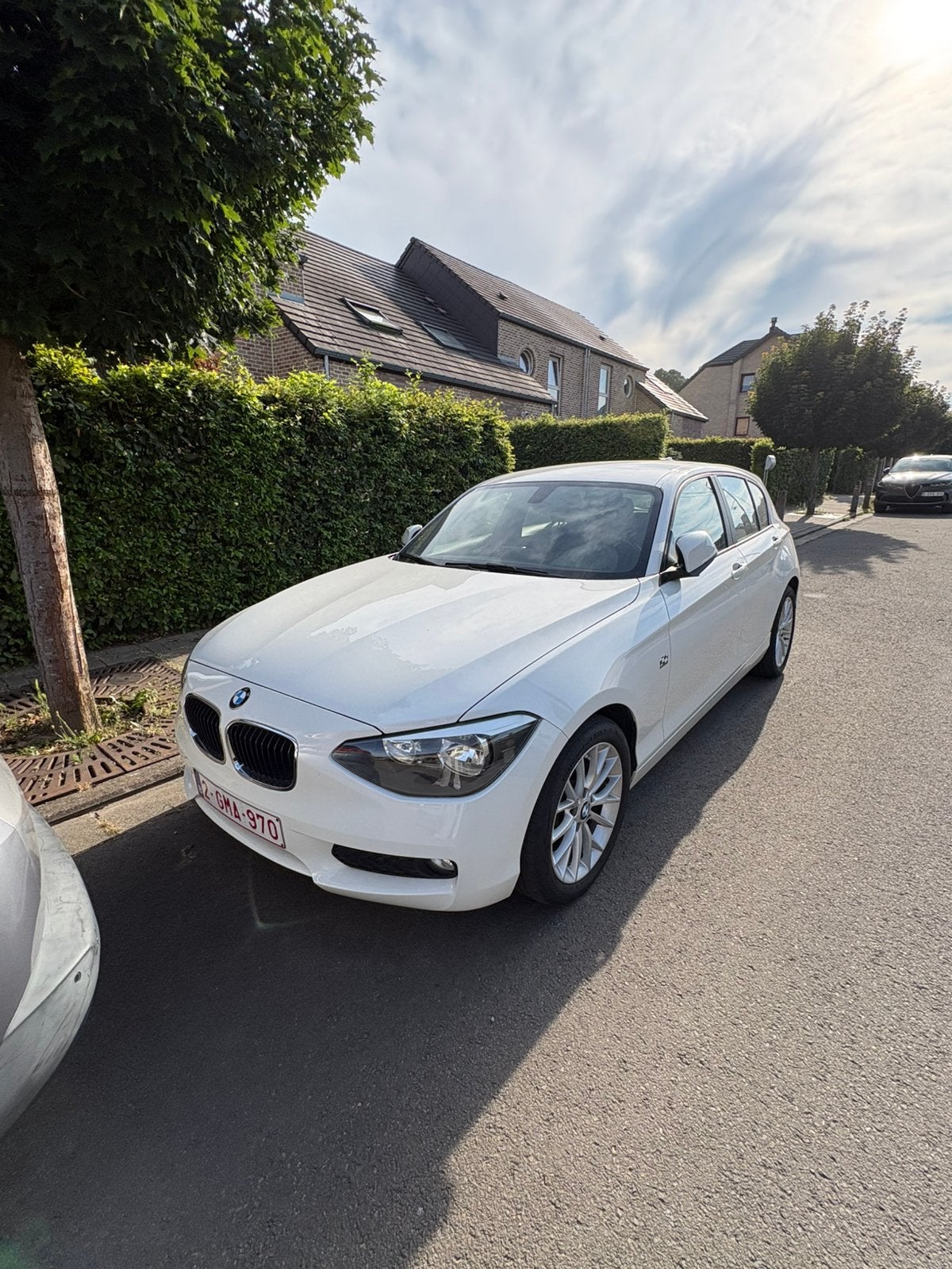 BMW 114i, Auto's, BMW, 1 Reeks, Euro 6, Wit, Berline