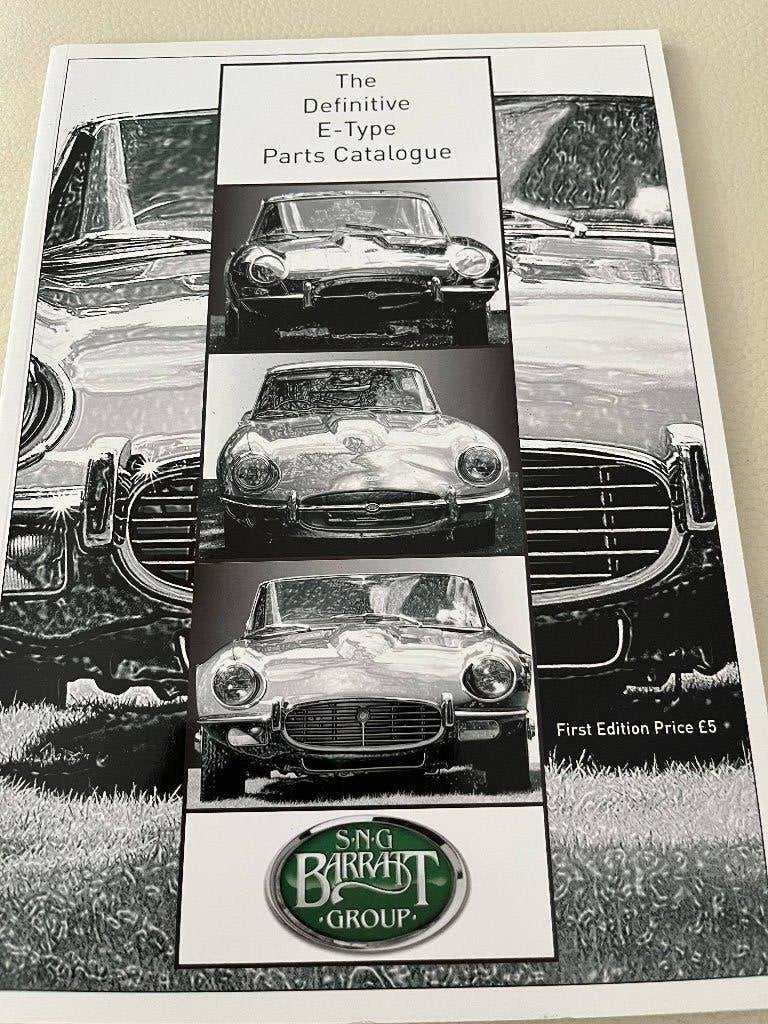 Brochure auto Jaquar type E, Enlèvement, Comme neuf, Autres marques
